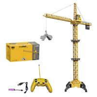 JUGUETE GRUA CONSTRUCCION A CONTROL REMOTO