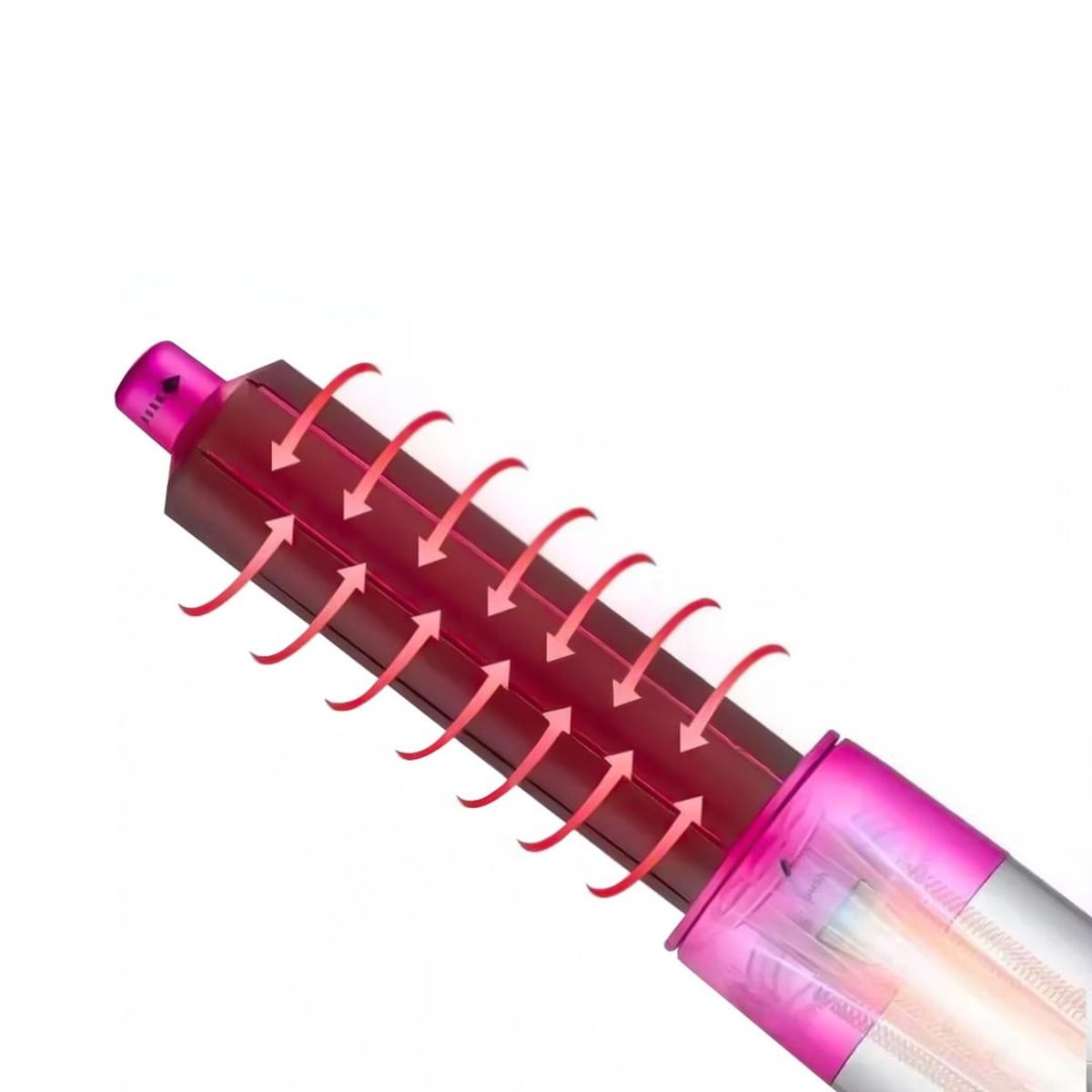 GENERICO - SECADOR CEPILLO ALISADOR CABELLO 5 EN 1 1000W