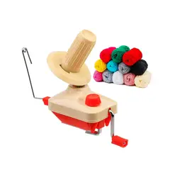 GENERICO - Bobinadora Ovilladora Manual De Lanas E Hilos Hasta 100 Grs