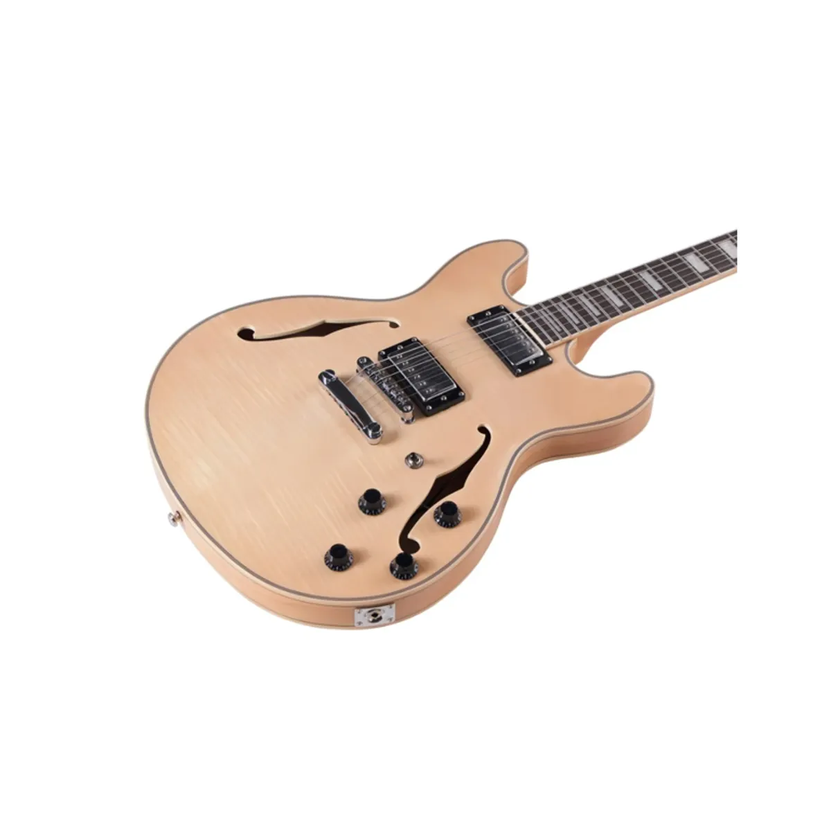 EPIC - Guitarra Eléctrica Indio By Monoprice Boardwalk Semi Hollow