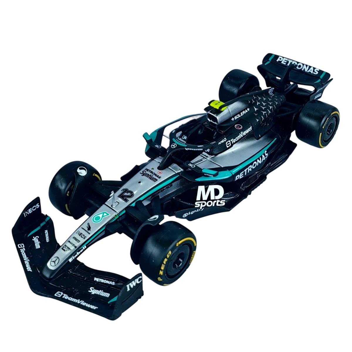 BBURAGO - Auto F1 Mercedes W16 2025 #12 Kimi Antonelli Caja Normal Burago 1:43