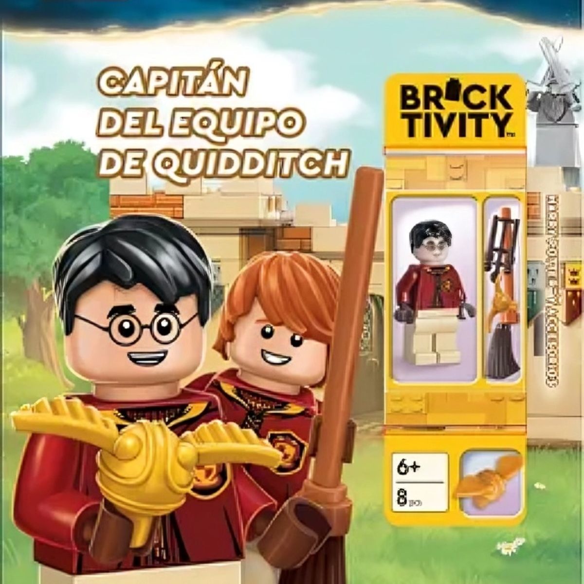 TOP10BOOKS - LIBRO Lego Harry Potter. Capitán Del Equipo De Quidditch