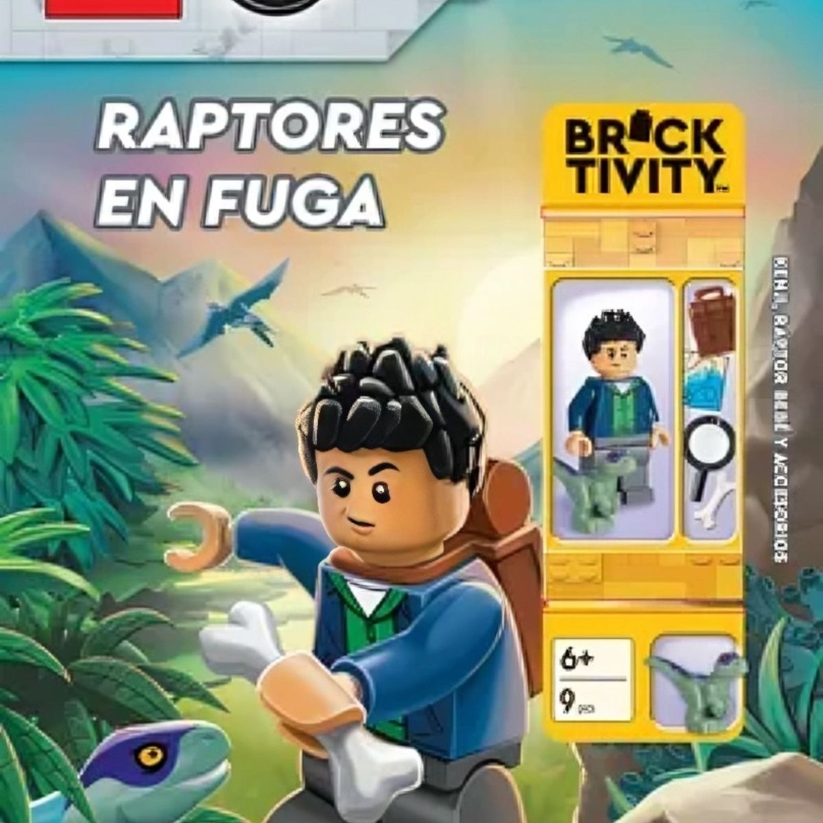 TOP10BOOKS - LIBRO Lego Jurassic World. Raptores En Fuga