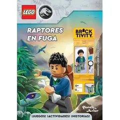 TOP10BOOKS - LIBRO Lego Jurassic World. Raptores En Fuga - Varios Autores