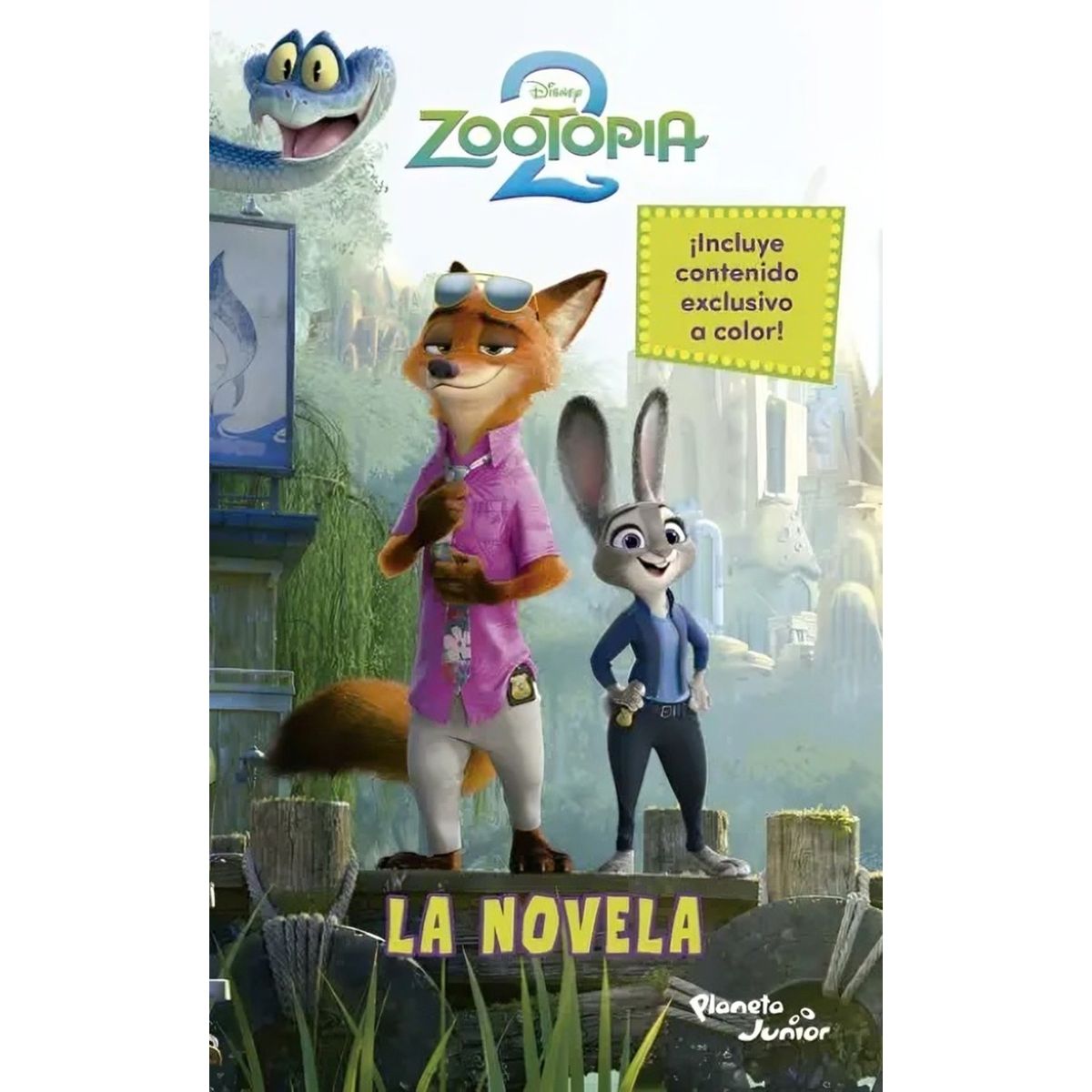 TOP10BOOKS - LIBRO Zootopia 2. La Novela - Zootopia 2. La Novela