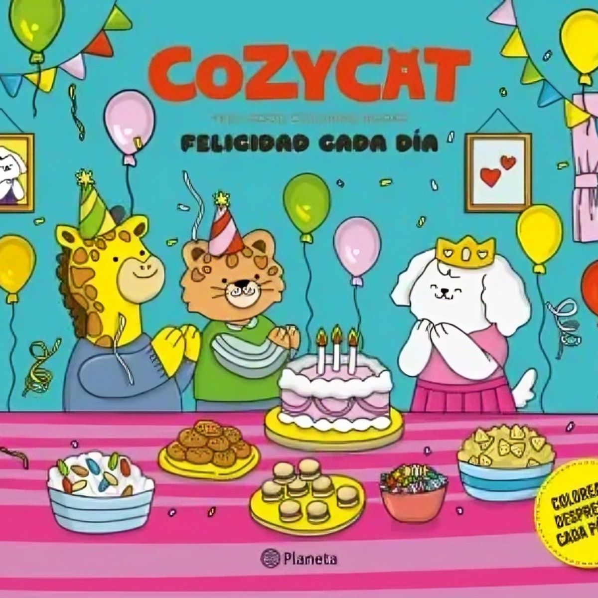 TOP10BOOKS - LIBRO Cozy Cat 2. Felicidad Cada Día - Cozy Cat 2. Felicidad cada día