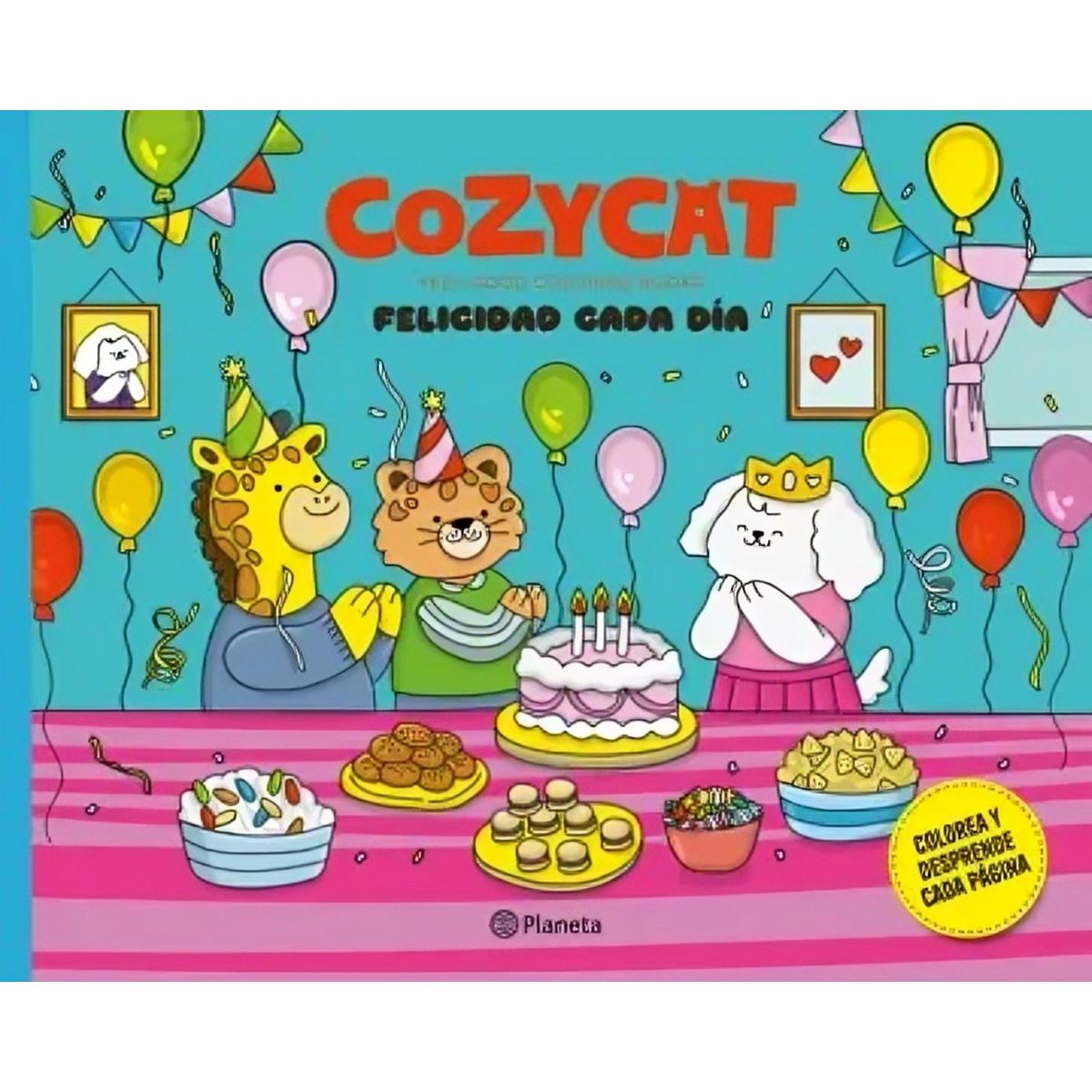 TOP10BOOKS - LIBRO Cozy Cat 2. Felicidad Cada Día - Cozy Cat 2. Felicidad cada día
