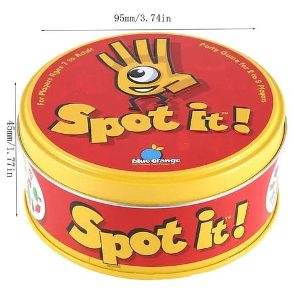 GENERICO - Dobble Spot It Juego De Mesa Cartas Clasico Naranja