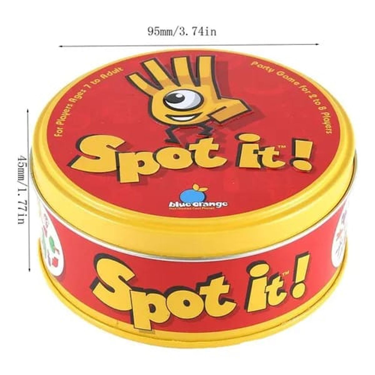 GENERICO - Dobble Spot It Juego De Mesa Cartas Clasico Naranja