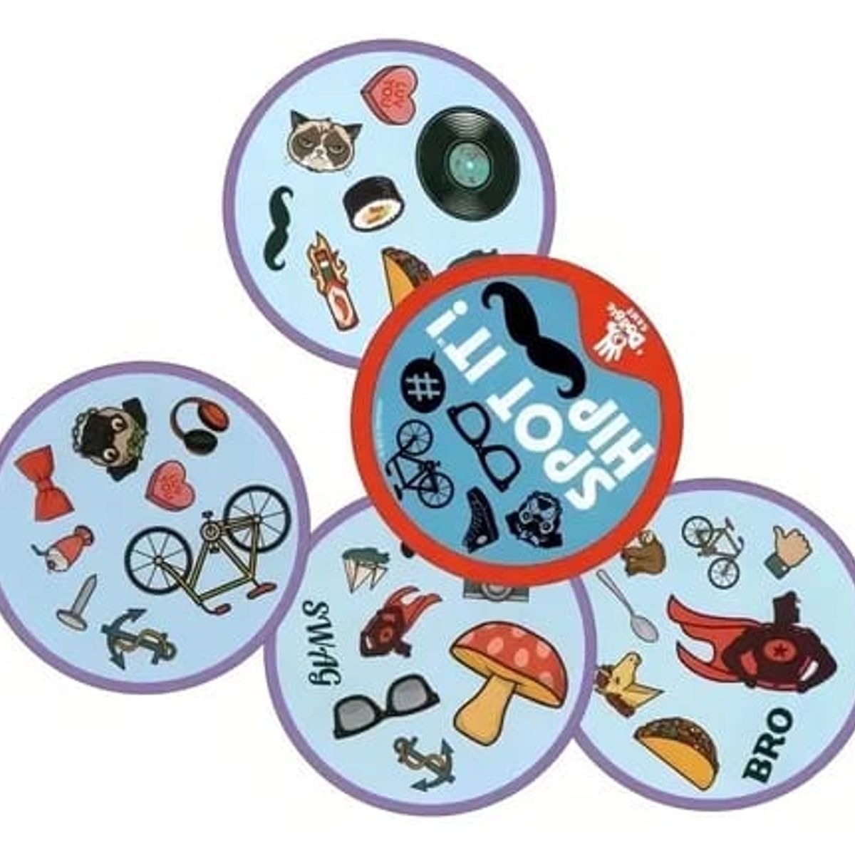 GENERICO - Dobble Spot It Juego De Mesa Cartas It Hip