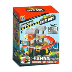 GENERICO - Juguete Pista de Autos Garaje 3 Niveles