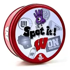 GENERICO - Dobble Spot It Juego De Mesa Cartas Won Wisconsing Juego De Mesa Familiar