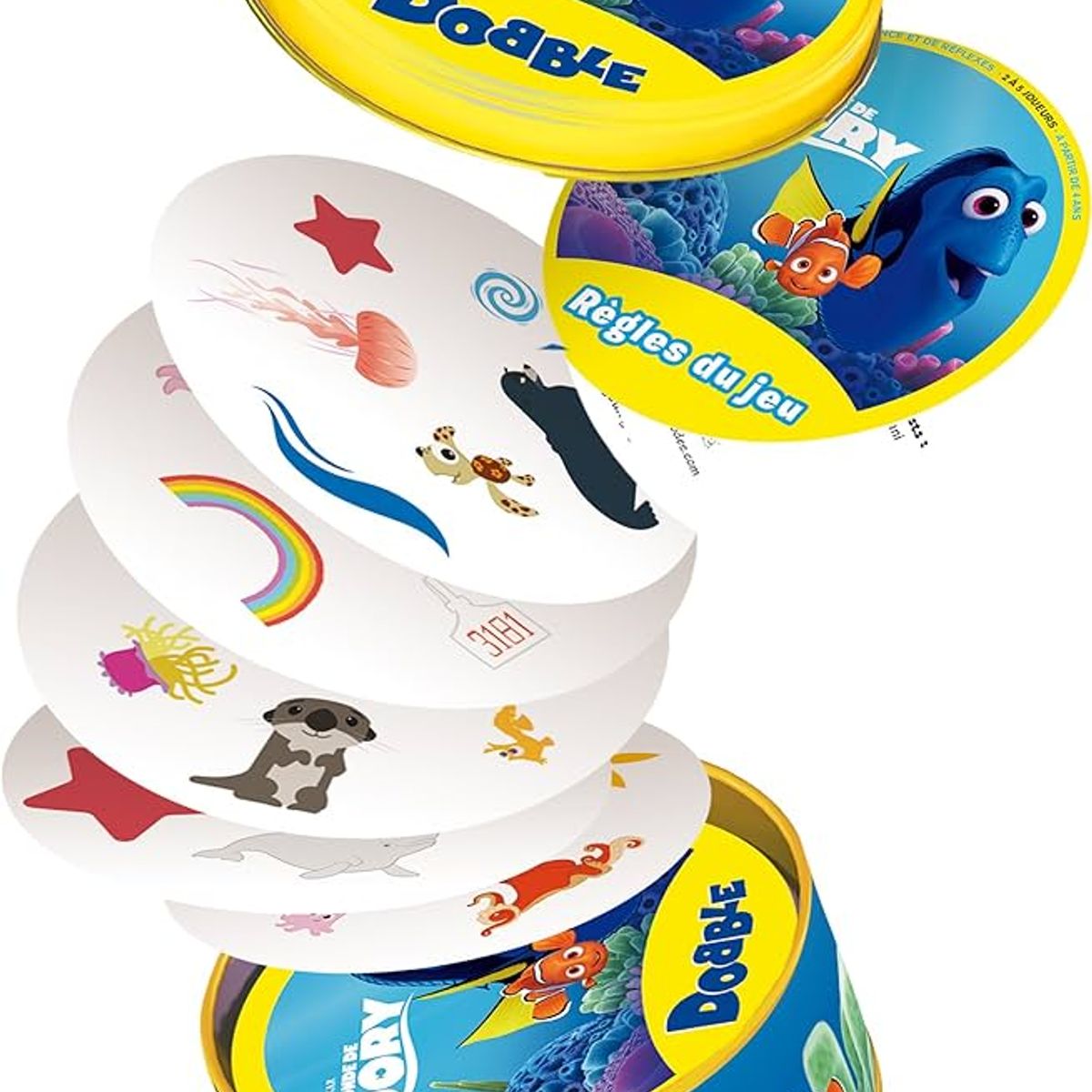 GENERICO - Dobble Spot It Juego De Mesa Cartas Dory Juego De Mesa Familiar