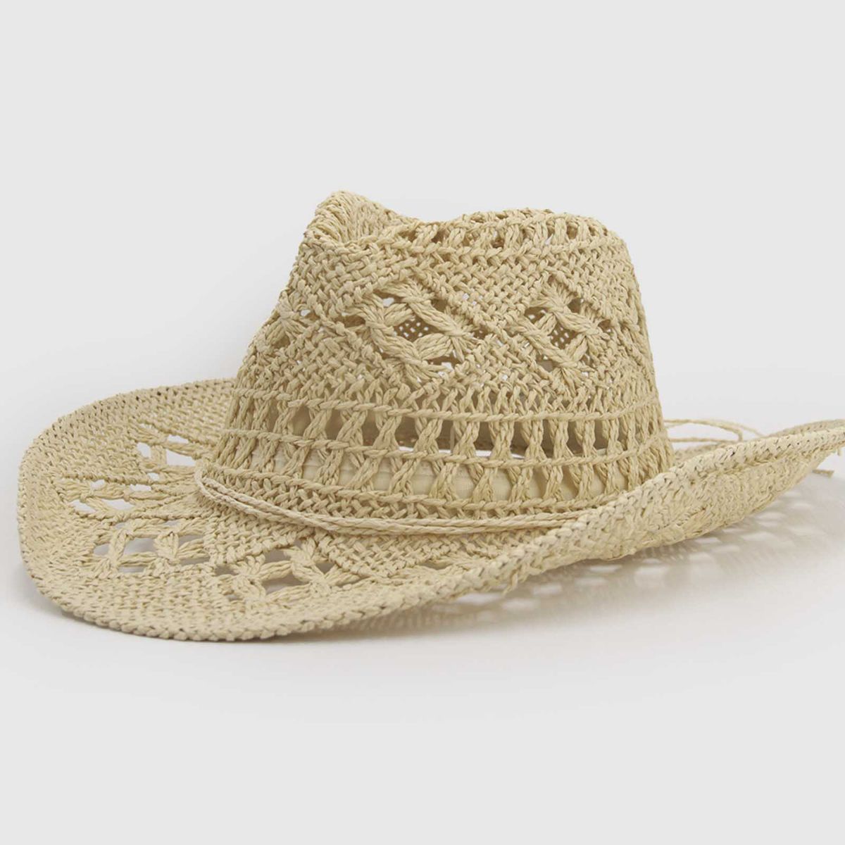 VC ACCESORIOS - Sombrero Rafia Calado Wild Summer