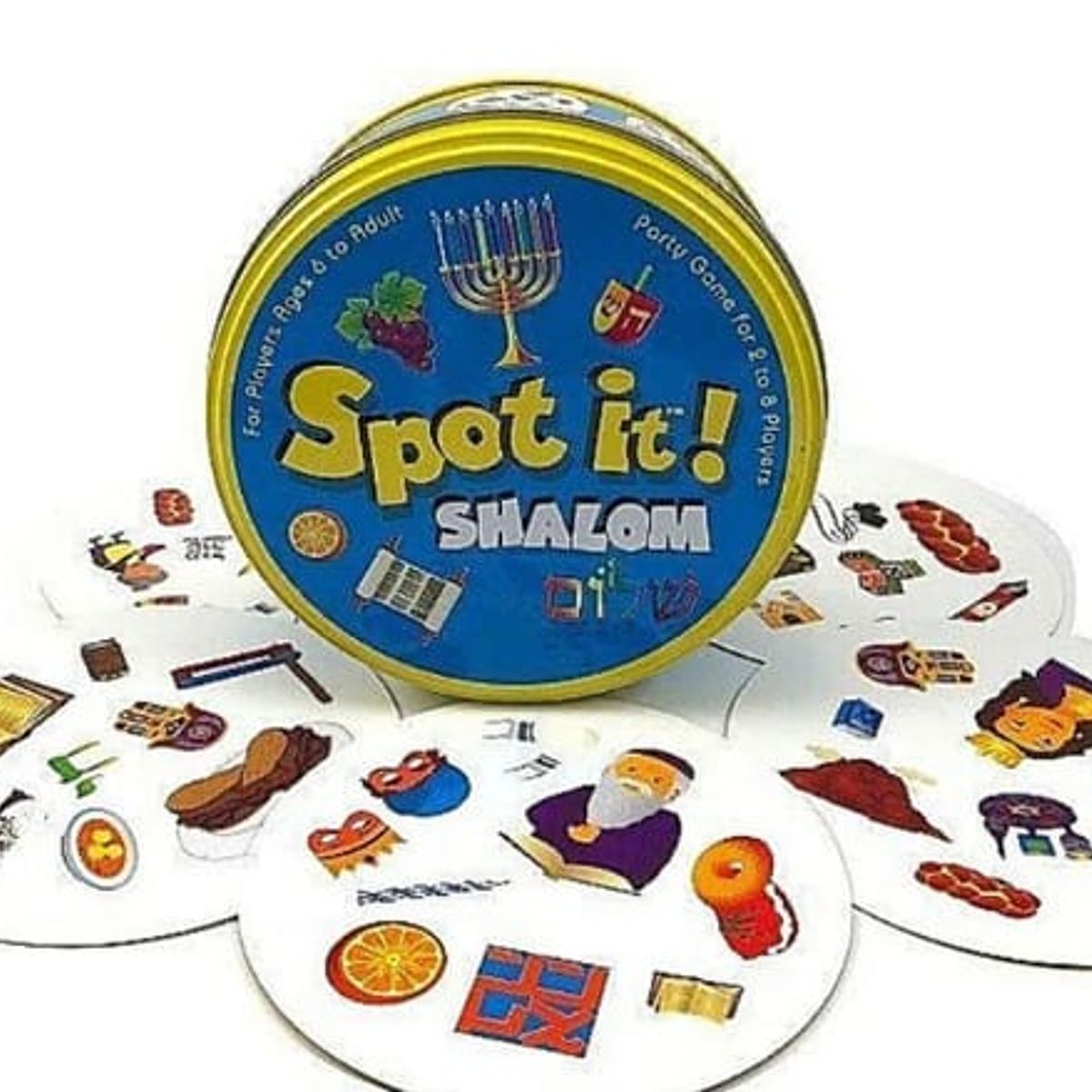 GENERICO - Dobble Spot It Juego De Mesa Cartas Shalom Juego De Mesa Familiar