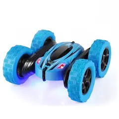 GENERICO - AUTO CONTROL REMOTO ACROBATICO CON GIRO 360 GRADOS AZUL