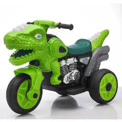 GENERICO - Moto dinosaurio a bateria de 2 a 6 años