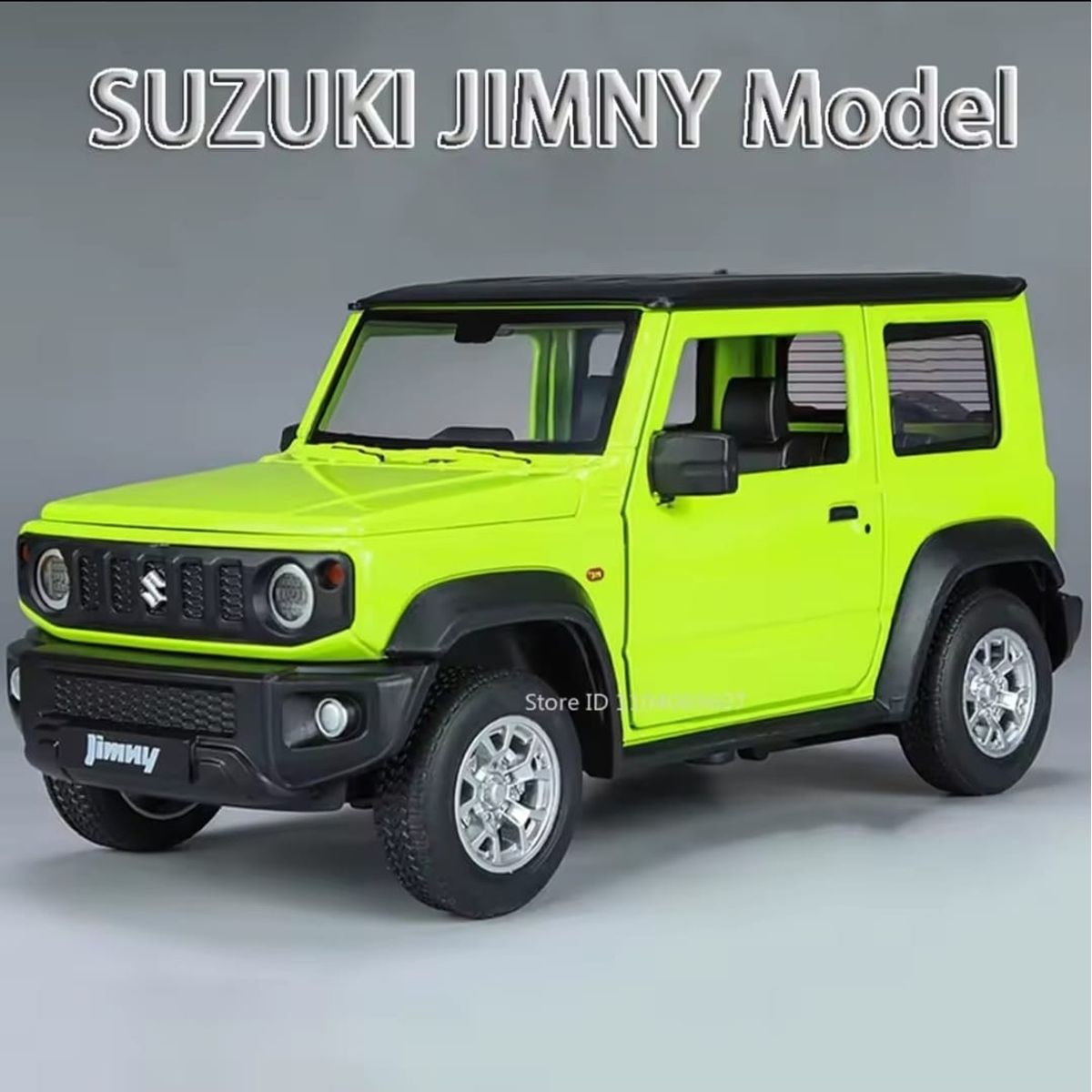 GENERICO - Suzuki Jimny verde auto de colección escala 1 :36