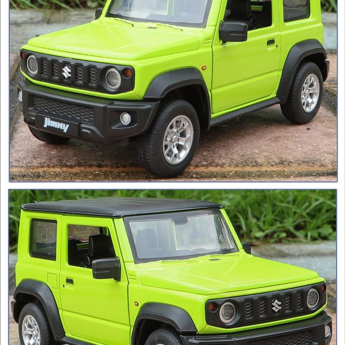 GENERICO - Suzuki Jimny verde auto de colección escala 1 :36
