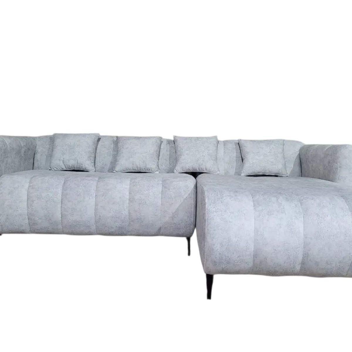 GENERICO - L Martins 2.0 220x150 Felpa jaspeada Gris Claro