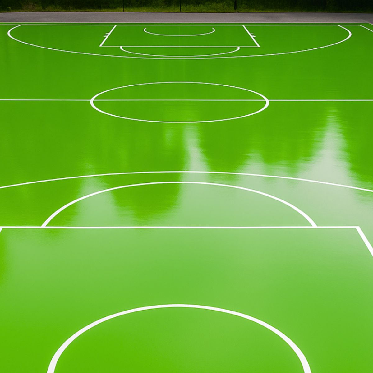 EPOXY - PINTURA PISOS  CANCHAS - KIT PREMUM P2 2K- KIT TINETA  VERDE CLARO BRILLANTE