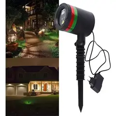 GENERICO - Proyector Luces Navidad Laser Para Jardín Exterior