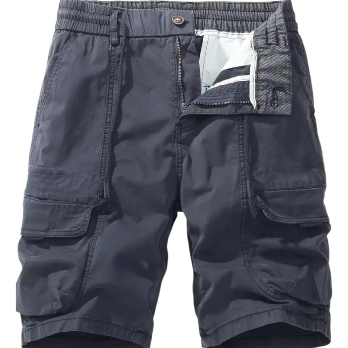 BLUE MOUNTAIN - Shorts cargo para hombre múltiple bolsillos Outdoor