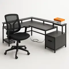 KLIK - Pack Nova X Mesh Escritorio y Silla de Oficina