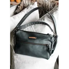 KAI CUEROS - Cartera Cuero Barna Mate