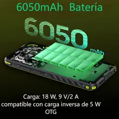 ULEFONE - Armor X31 Celular 12GB+128GB NFC-black