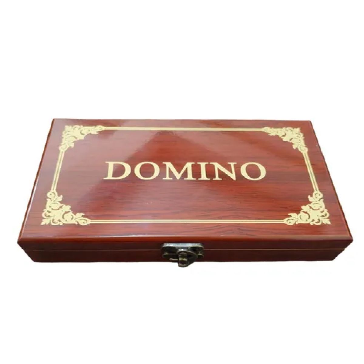 GENERICO - Juego De Dominó Grande Con Caja De Madera-fordeal