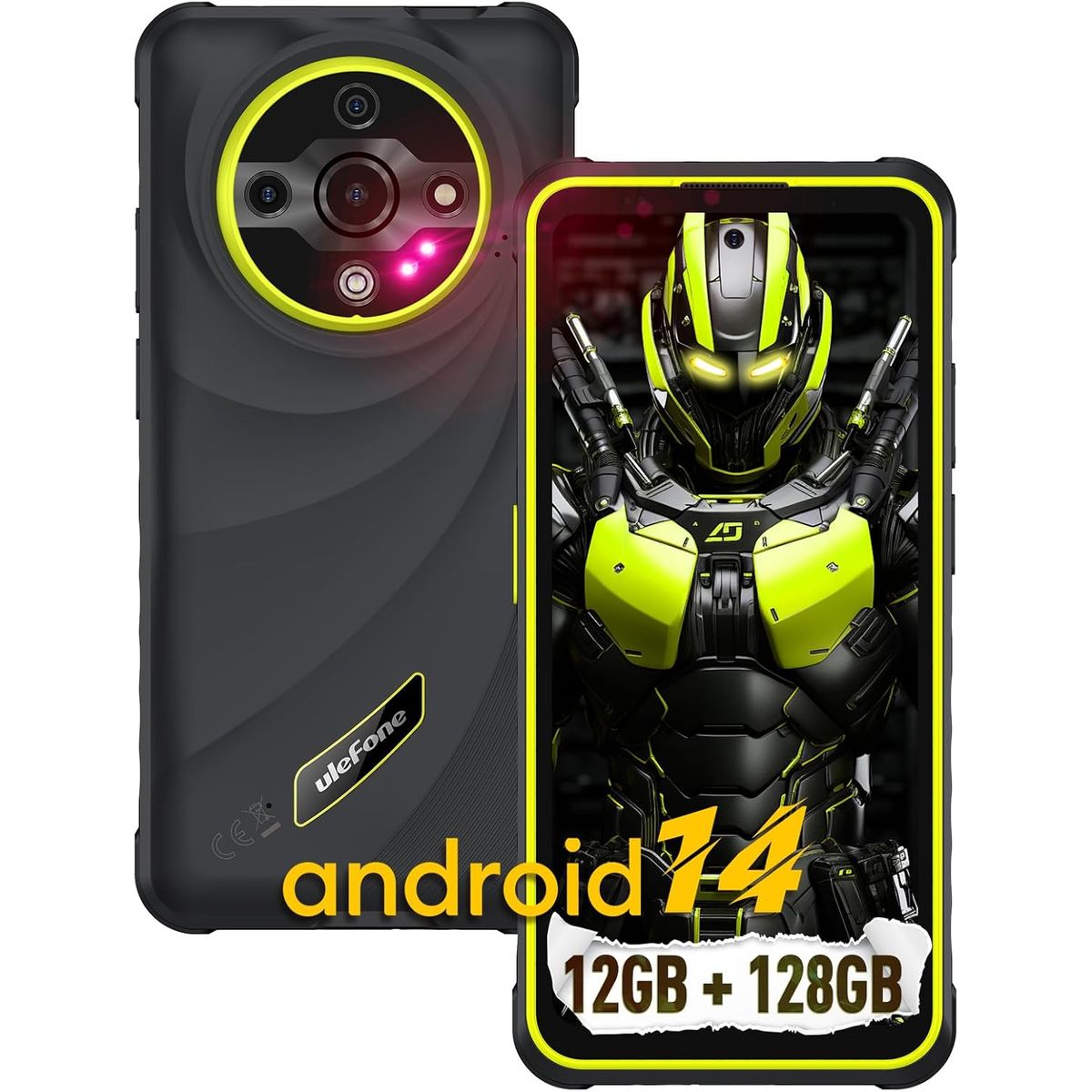 ULEFONE - Ulefone Armor X31 Celular 12GB+128GB NFC-green