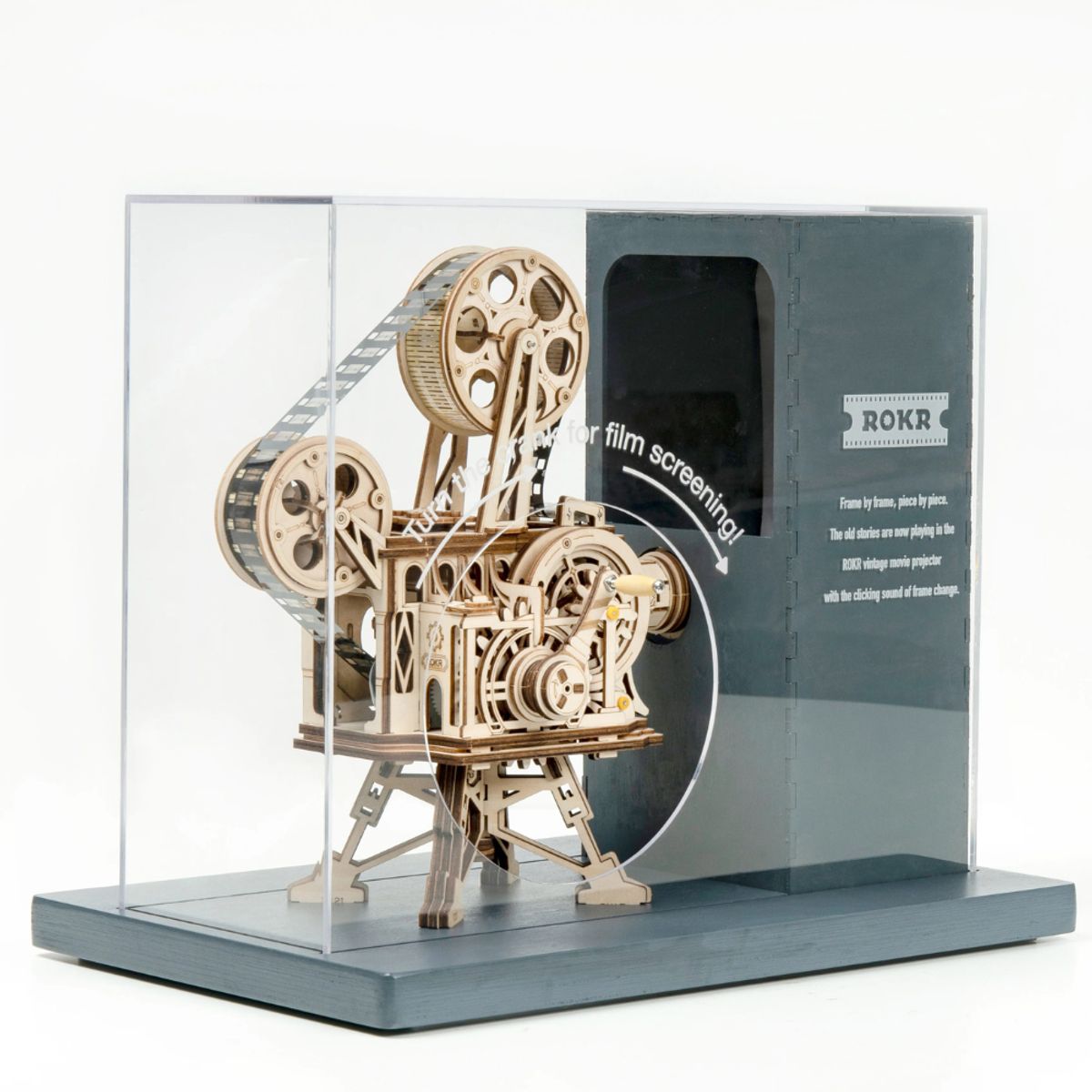 ROBOTIME - Vitascopio Puzzle 3d Engranaje Mecánico Robotime