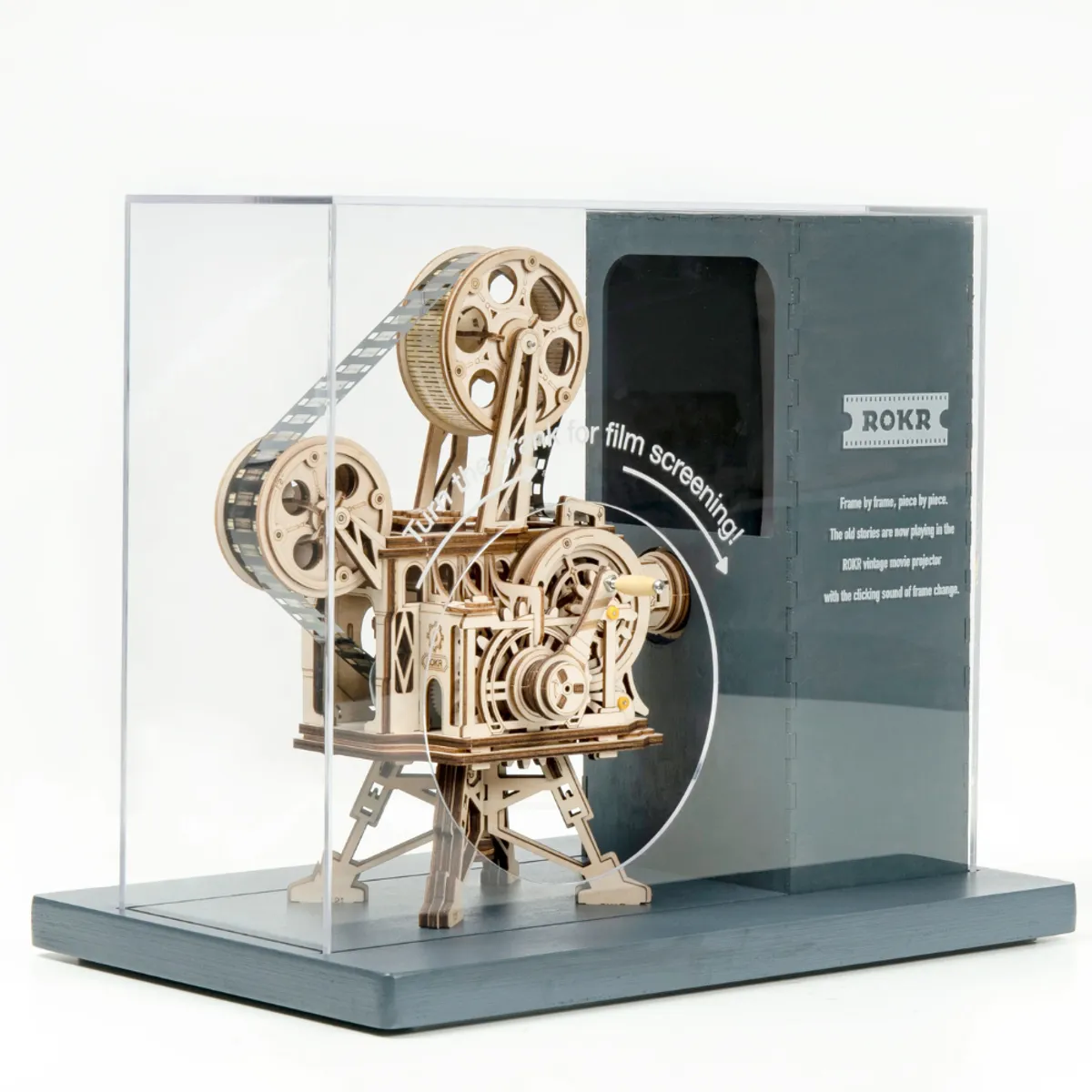 ROBOTIME - Vitascopio Puzzle 3d Engranaje Mecánico Robotime