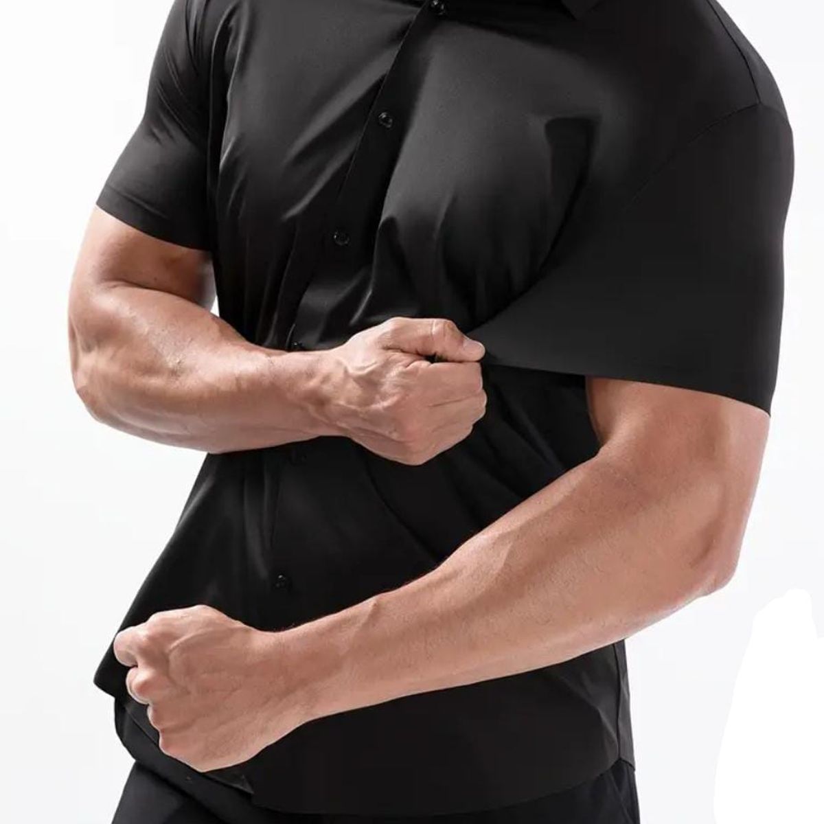 BLUE MOUNTAIN - CAMISA MANGA CORTA VERSATIL USO CASUAL Y FORMAL