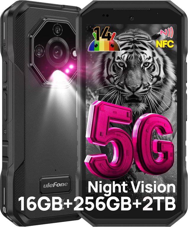 ULEFONE ArmorX32 Pro 5G Celular 16GB+256GB-black