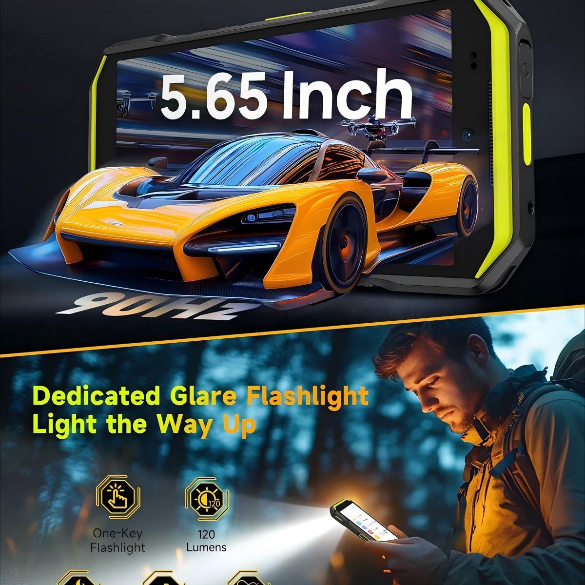 ULEFONE - Ulefone ArmorX32 Pro 5G Celular 16GB+256GB-black