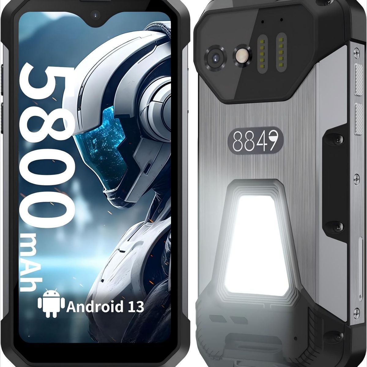 UNIHERTZ - TankMini celular pantalla 4.3 16GB+256GB 100MP