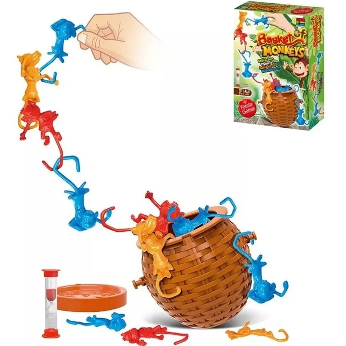 GENERICO - Juego Mental basket Of Monkeys Mono