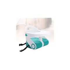 GENERICO - Silla De Alimentacion Con Elevador Plegable Para Niños Bebes Elevador Blanco