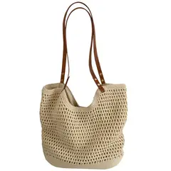GIOIO - Bolso Playa Grande Ligero y Espacioso para Playa y Piscina