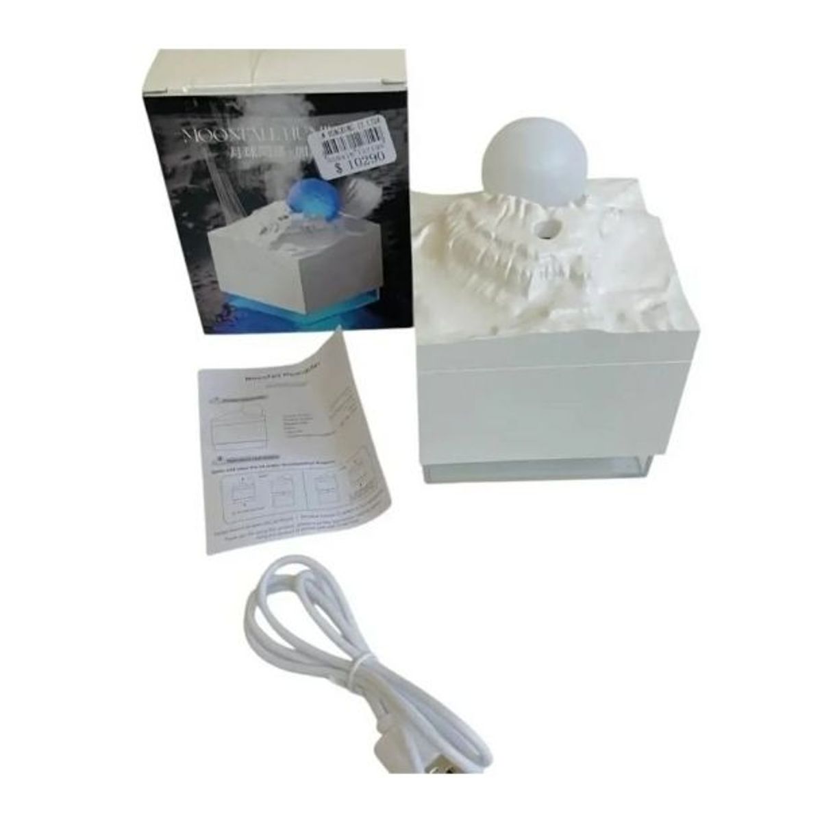 OSTER - Humidificador Vaporizador Ultrasonico Ambiente Esterilizado Lunas Meteorito + Esencias