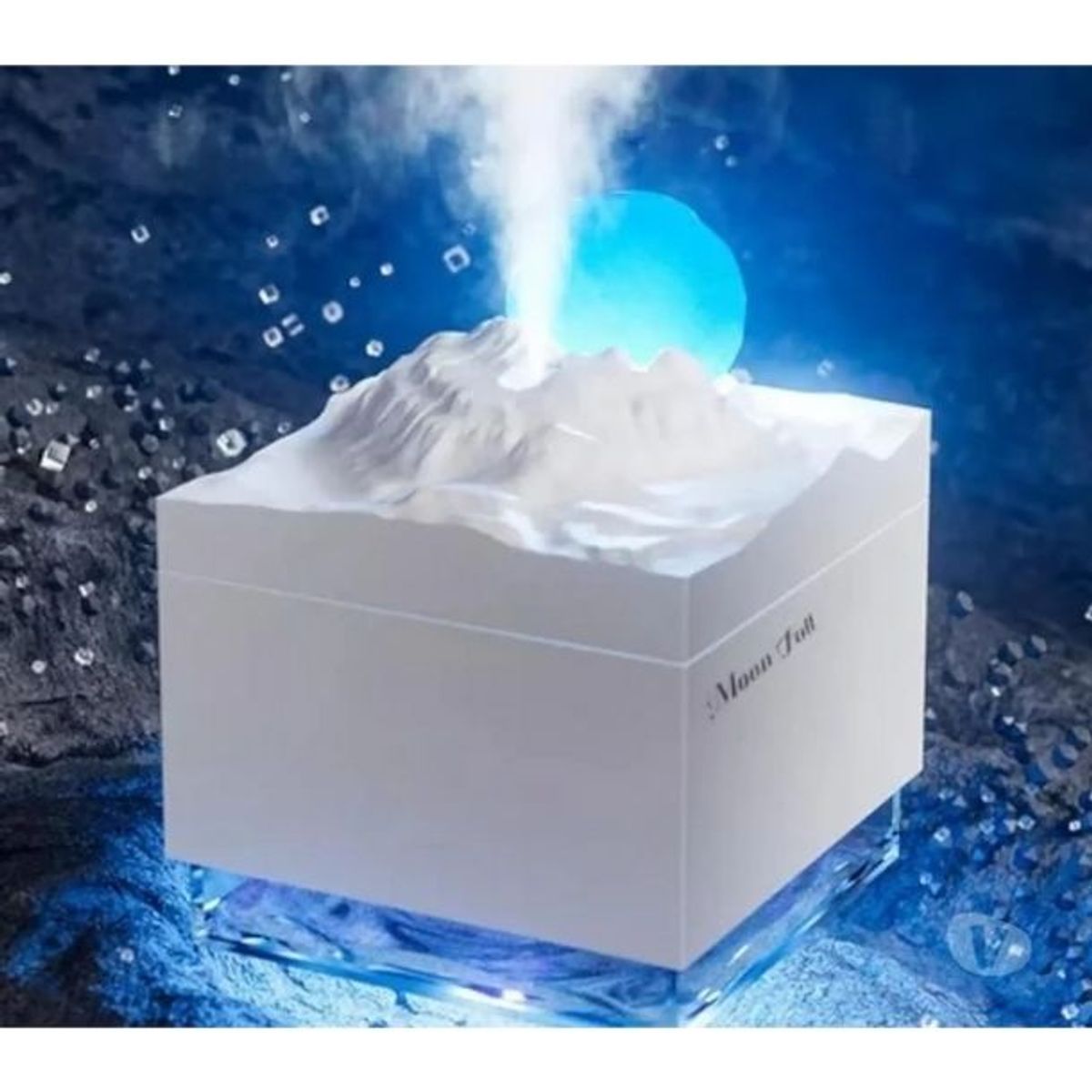 OSTER - Humidificador Vaporizador Ultrasonico Ambiente Esterilizado Lunas Meteorito + Esencias