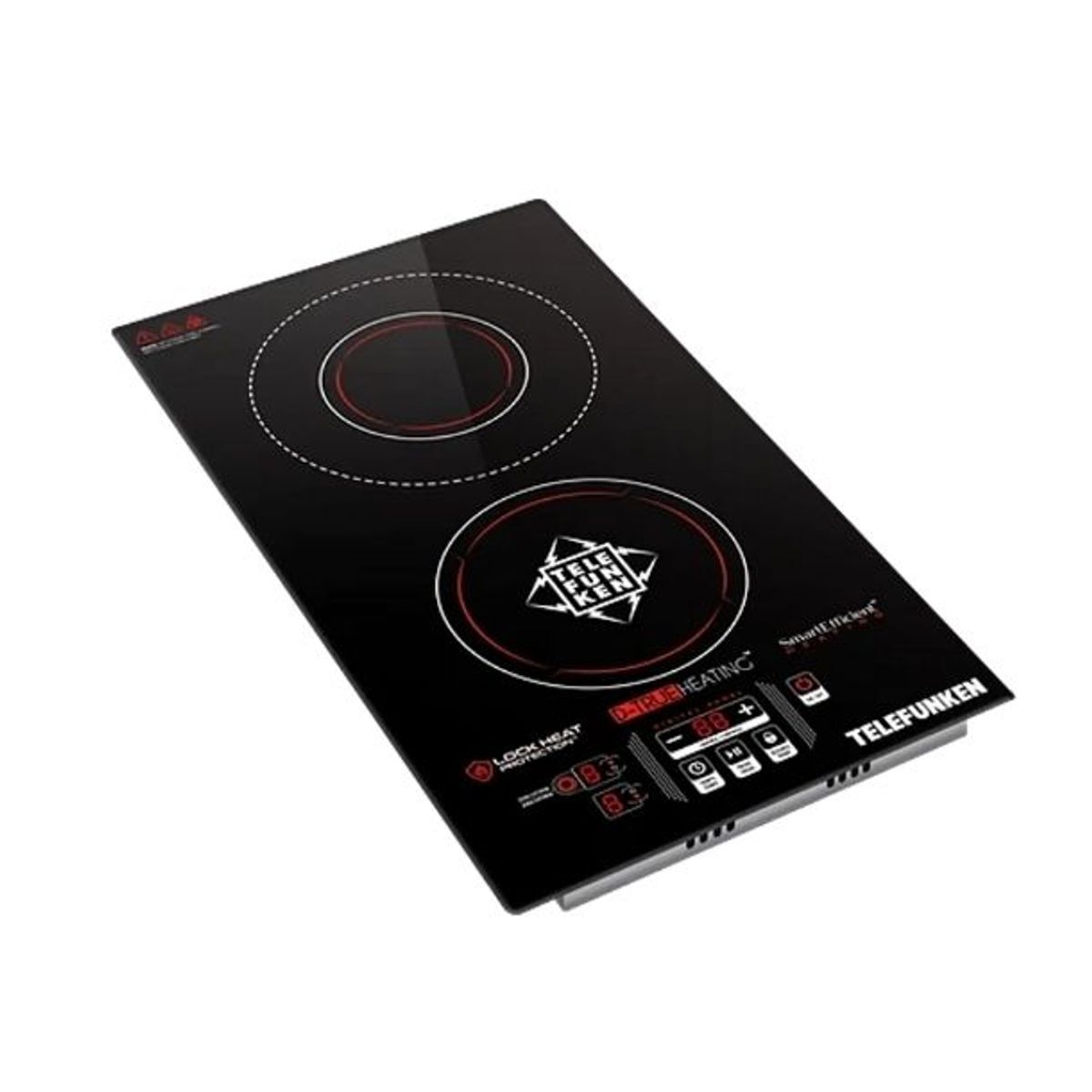 TELEFUNKEN - Encimera Empotrada Vitrocerámica TF-AV2040 Cocina Eléctrica Vidrio