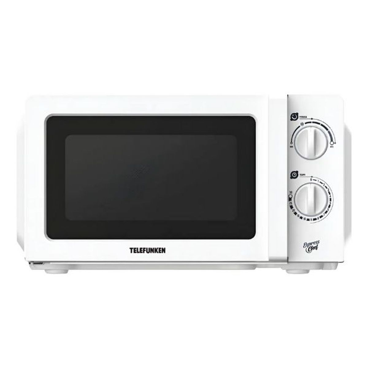 TELEFUNKEN - Horno Microondas Telefunken Tfk-20 A Microondas Color Blanco 8 Litros 700w
