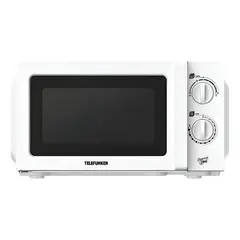 TELEFUNKEN - Horno Microondas Tfk-20 A Microondas Color Blanco 8 Litros 700w