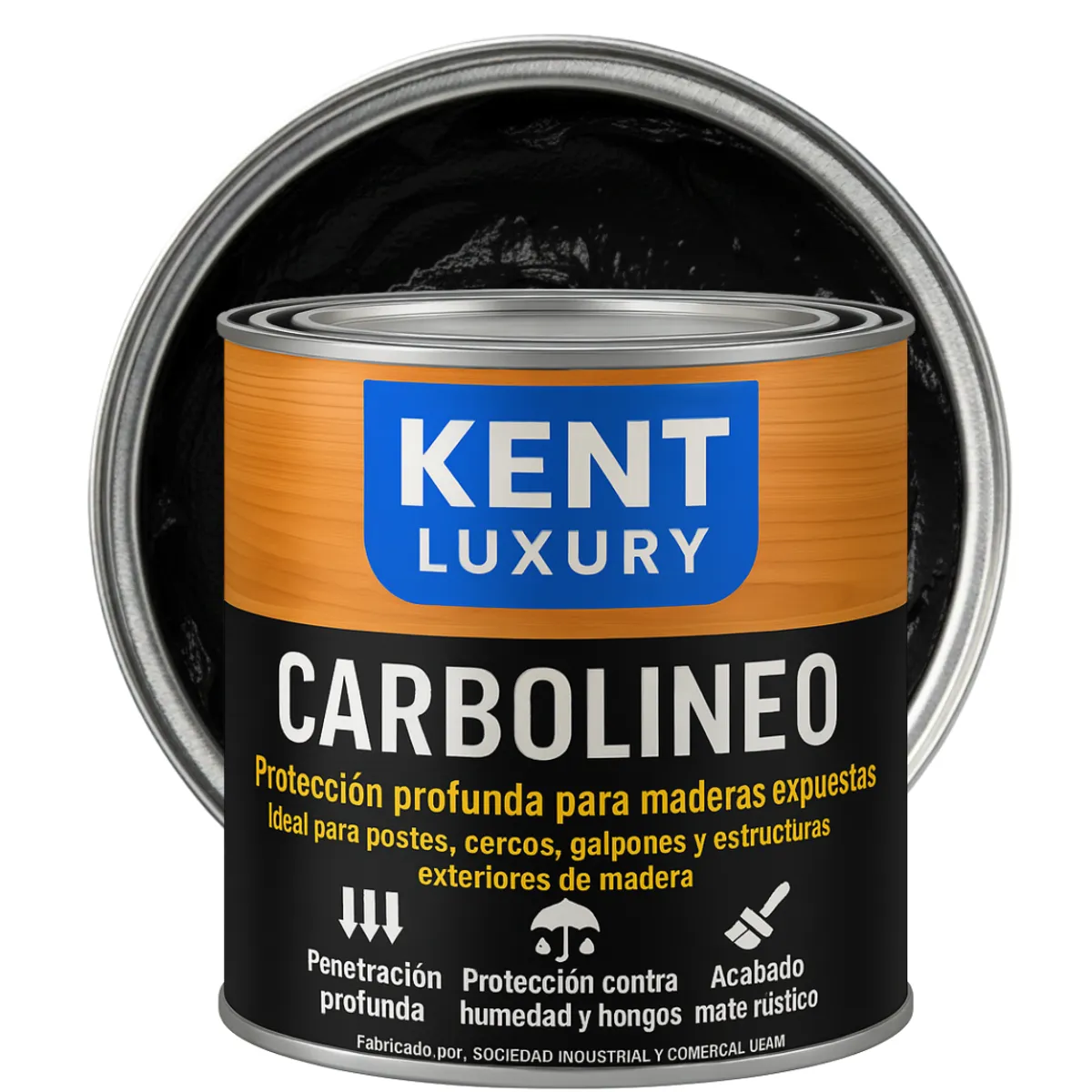 PROTECTOR MADERA ULTRAPROTECTOR - CARBOLINEO EXTRA -  1L, marca KENT - Foto Principal