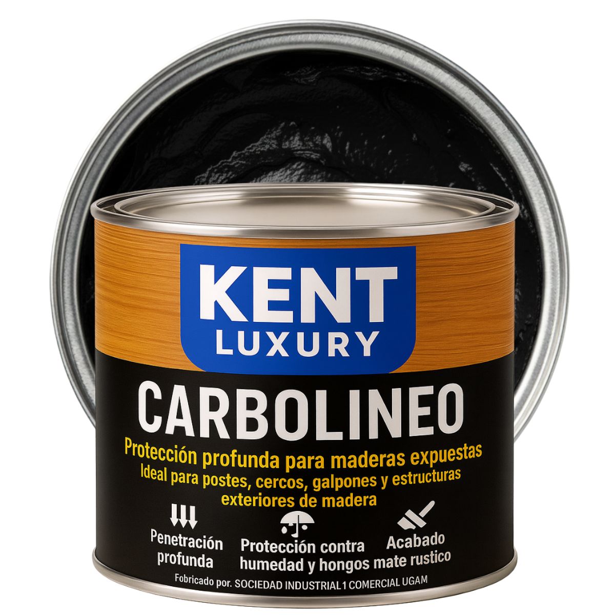 KENT - PROTECTOR MADERA ULTRAPROTECTOR - CARBOLINEO EXTRA -  2L