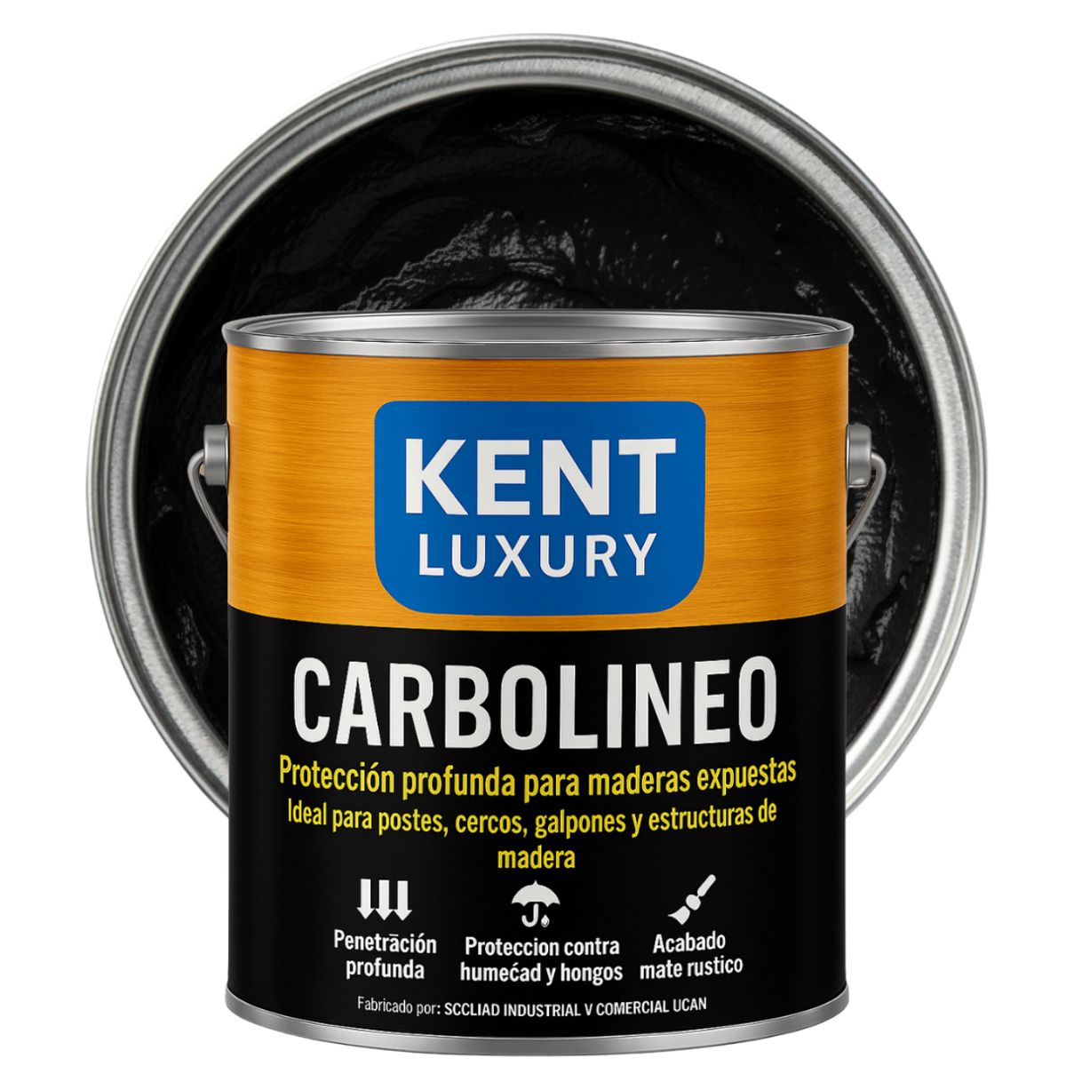KENT - PROTECTOR MADERA ULTRAPROTECTOR - CARBOLINEO EXTRA -  4L