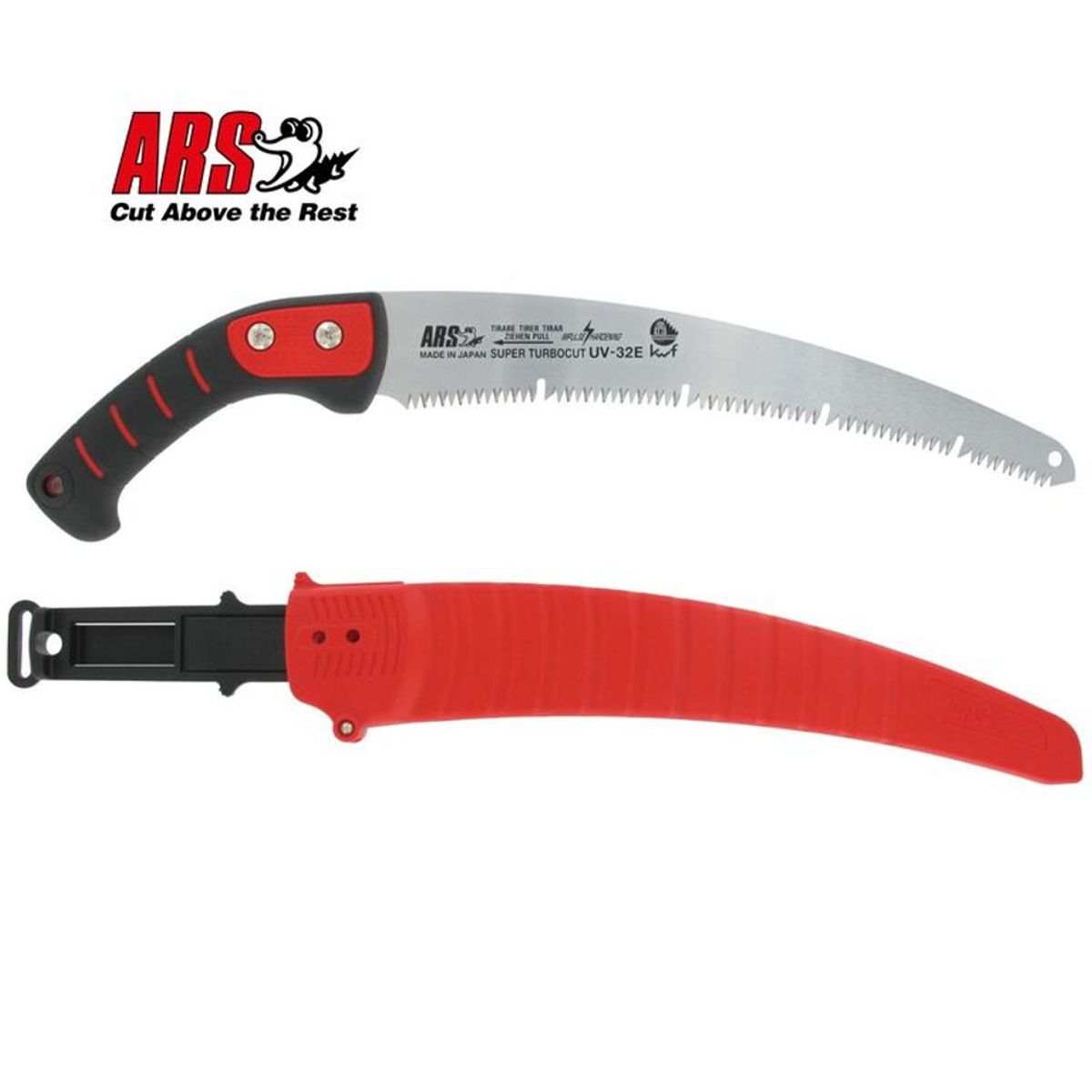 GENERICO - Serrucho Profesional de Poda ARS UV32E con Funda 320 mm